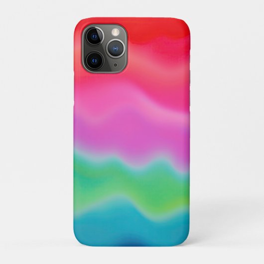 "Sunset Sorbet" Kleurrijke Abstracte Kunst Case-Mate iPhone Case (Achterkant)