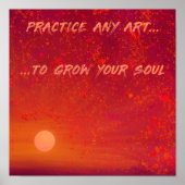 Sunset Soul Poster (Voorkant)