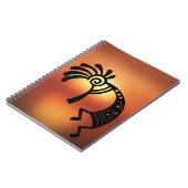Sunset Southwest Kokopelli Notitieboek (Linkerzijde)