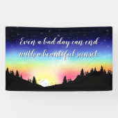 Sunset Spandoek (Horizontaal)