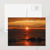 Sunset Spanje Briefkaart (Voorkant / Achterkant)