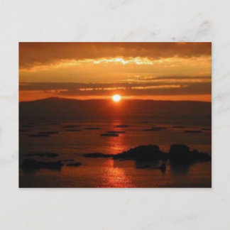 Sunset Spanje Briefkaart