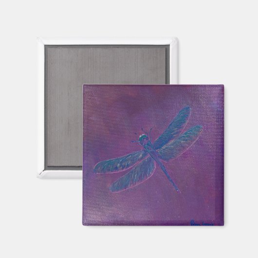 Sunset Sparkle Dragonfly Magneet (Voorkant / Achterkant)