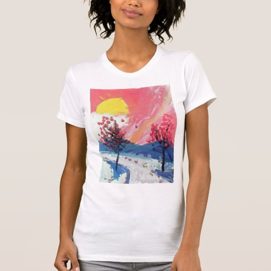 Sunset Sparkles T-shirt (Voorkant)