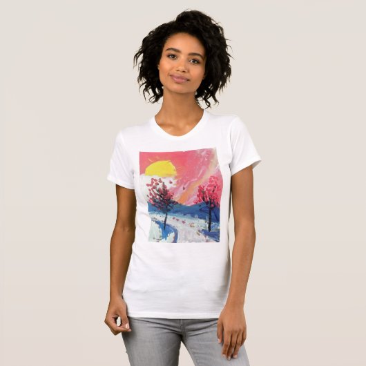 Sunset Sparkles T-shirt (Voorkant volledig)