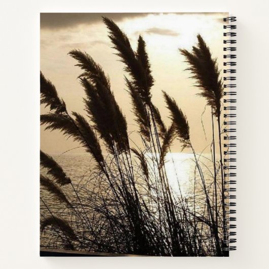Sunset Spiral Notitieboek (Achterkant)
