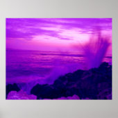 Sunset Splash Poster (Voorkant)