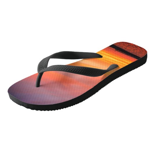 Sunset Splash Teenslippers (Schuin)