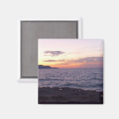 Sunset Square Magnet (Voorkant / Achterkant)