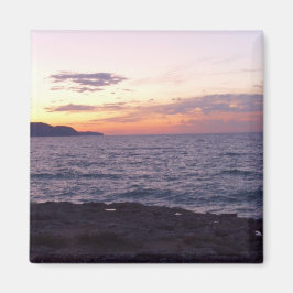 Sunset Square Magnet