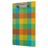 Sunset Squares – Kleurrijk geplakt klembord (Links)