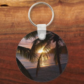 Sunset St. Martin Sleutelhanger (Voorkant)