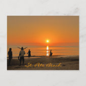 Sunset - St. Pete Beach Briefkaart (Voorkant)