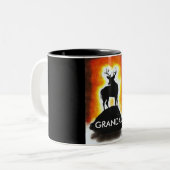 sunset stag - GRANDAD ' s MOK (Voorkant links)