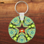 Sunset Star-Sleutelhanger Sleutelhanger (Voorkant)