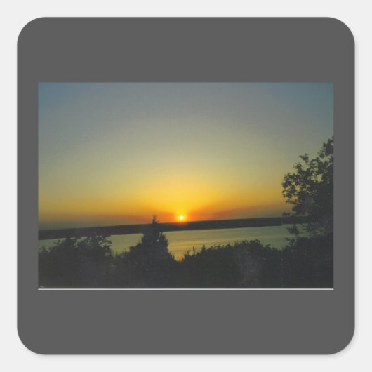 Sunset Sticker (Voorkant)