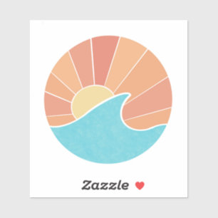 Sunset Sticker