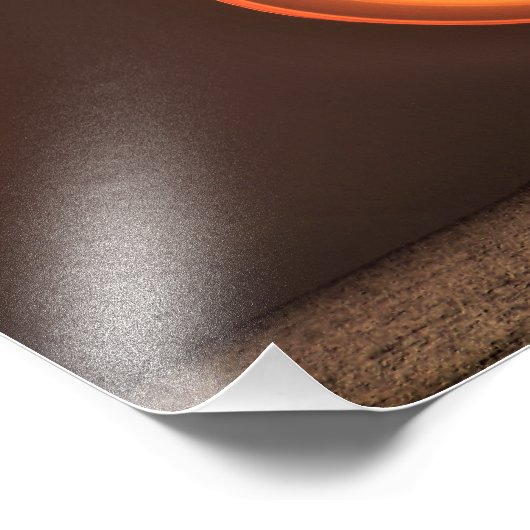 SUNSET STORM FOTO AFDRUK (Hoek)