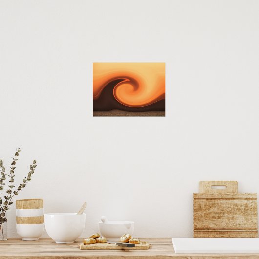 SUNSET STORM POSTER (Keuken)