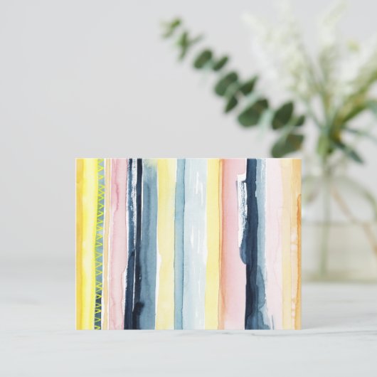 Sunset Stream I Briefkaart (Staand voorkant)