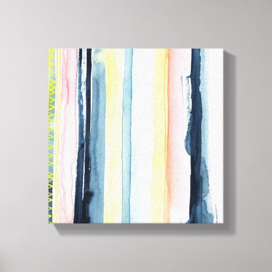 Sunset Stream I Canvas Afdruk (Voorkant)