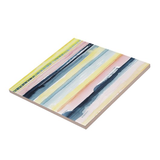 Sunset Stream I Tegeltje (Zijkant)