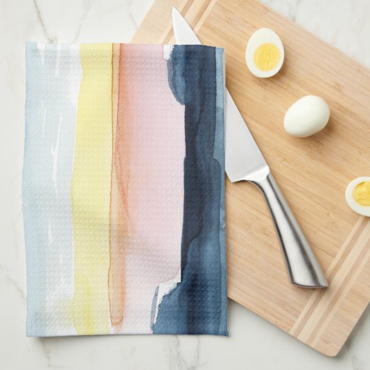 Sunset Stream I Theedoek (Quarter Fold)