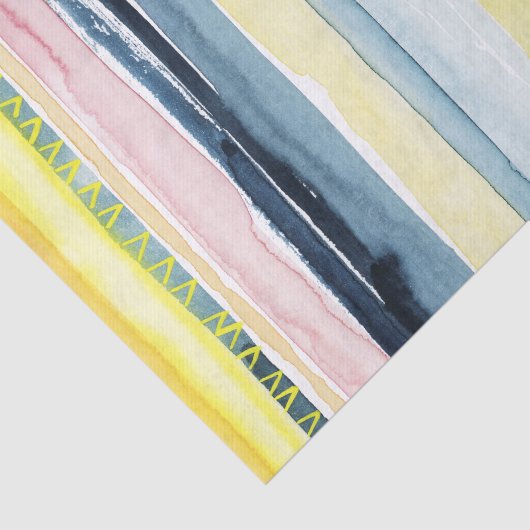 Sunset Stream I Tissuepapier (Detail)