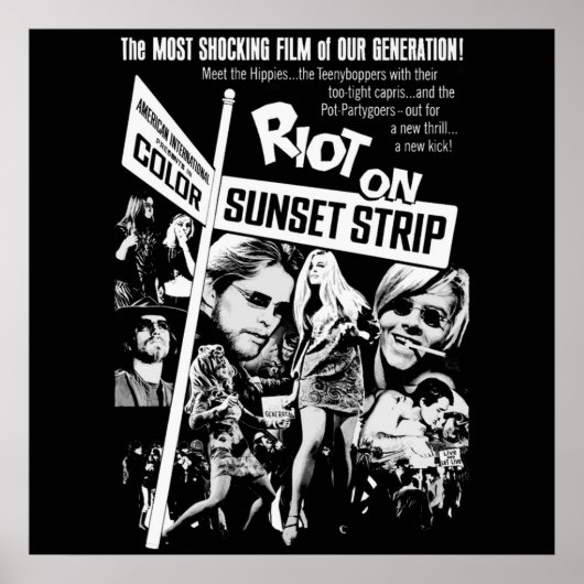 Sunset Strip Poster (Voorkant)