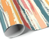 Sunset Stripe Serenade inpakpapier (Rol Hoek)