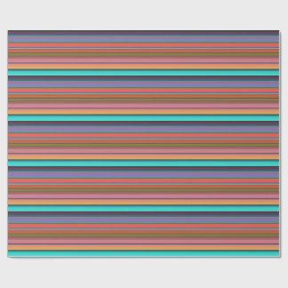 Sunset Stripes Wrapping Paper Cadeaupapier