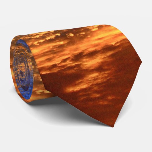 Sunset stropdas (Opgerold)