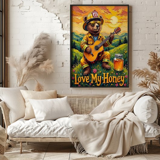 Sunset Strums: Beer Valley Serenade Poster