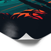 SUNSET SUMMER, ULTRA-COLORFUL PERFECT POSTER (Hoek)