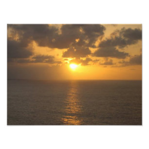 Sunset Sunrise Foto Afdruk