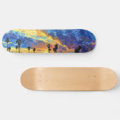 Sunset Surf: De SoCal Skateboard-ervaring Persoonlijk Skateboard (Horizontaal)