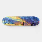Sunset Surf: De SoCal Skateboard-ervaring Persoonlijk Skateboard (Horizontaal)