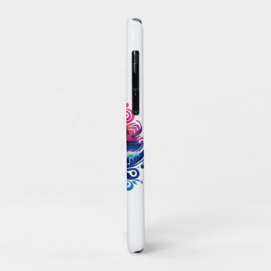 Sunset Surfboard krullen- Case-Mate iPhone Case (Achterkant/links)