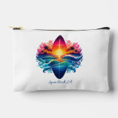 Sunset Surfboard krullen met ritssluiting Etui (Voorkant)
