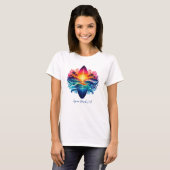 Sunset Surfboard krullen T-shirt (Voorkant volledig)