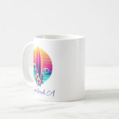 Sunset Surfboard Paradise Koffiemok (Voorkant links)