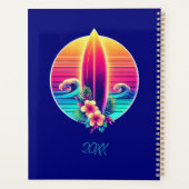 Sunset Surfboard Paradise Planner (Achterkant)