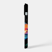 Sunset Surfboard Vibes iPhone 15 Case (Linkerkant)