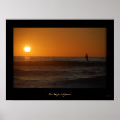 Sunset Surfer Poster (Voorkant)