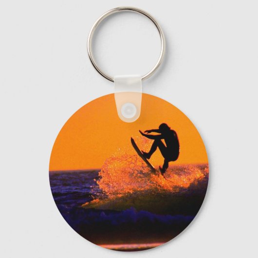 Sunset Surfer sleutelhanger (Voorkant)