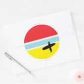 Sunset Surfer Sticker (Envelop)