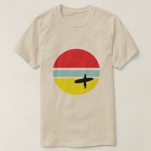 Sunset Surfer T-Shirt (Design voorkant)