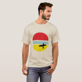 Sunset Surfer T-Shirt (Voorkant volledig)