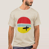 Sunset Surfer T-Shirt (Voorkant)