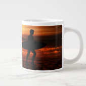 Sunset Surfers Grote Koffiekop (Rechts)